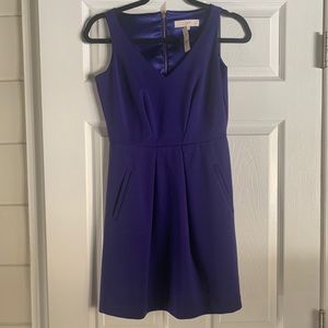 NWT Ann Taylor Beautiful Blue Dress Size 00